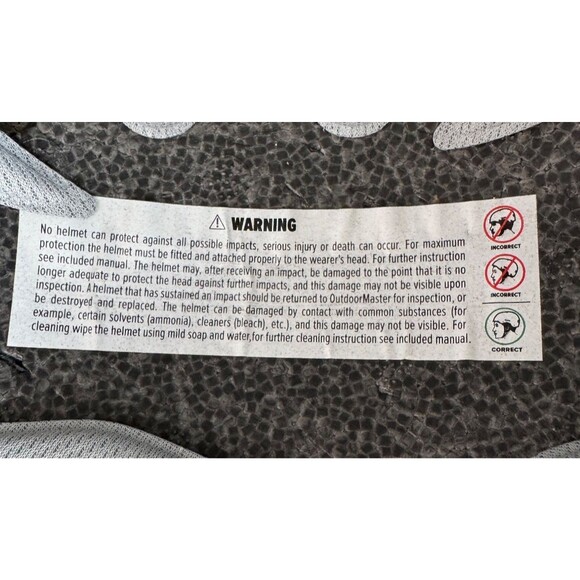 Outdoor Master Black Skateboard "OM-SKB" Cycling Helmet size Medium Sport - Picture 8 of 16